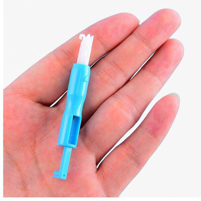 3x Needle Threader Easy Insertion Applicator Handle For Sewing Machine Tools