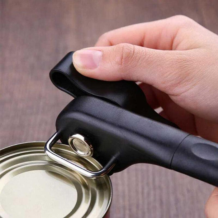 Side Stainless Steel Manual Smooth Edge Professional Can Opener Safe Cut Lid Tin