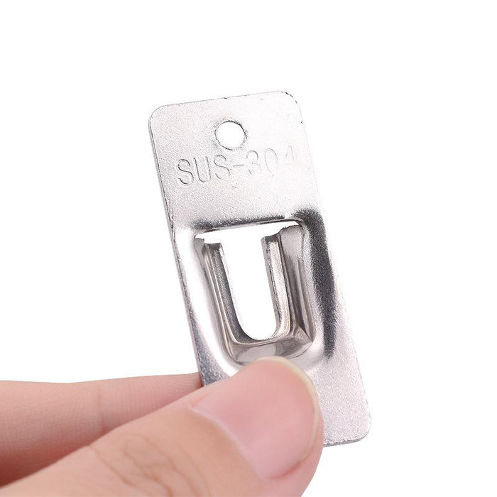 90 Degree Stainless Steel Latch Safety Right Angle Sliding Door Lock Door Hasp