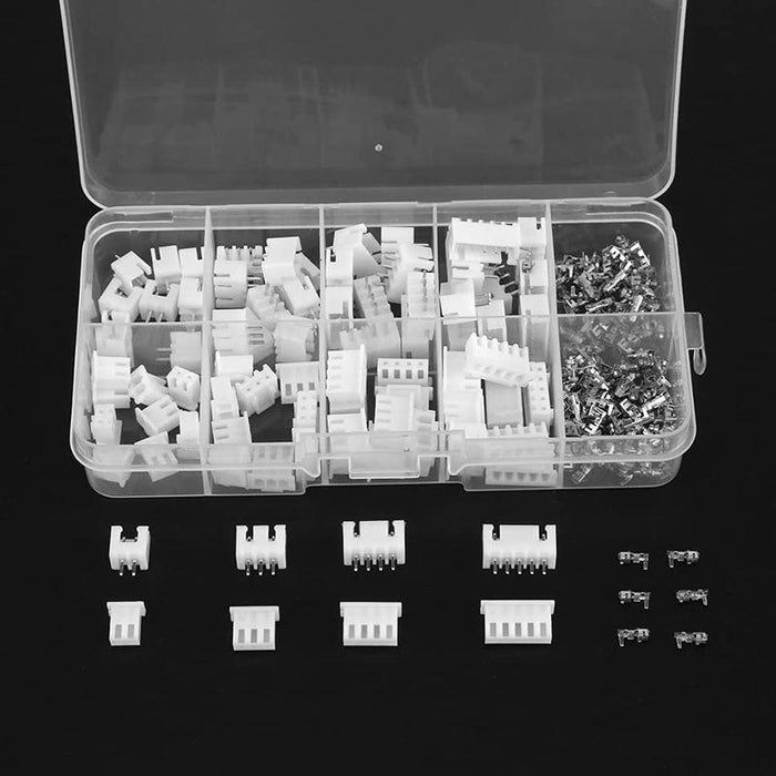 230PCS/Box XH 2.54 2p 3p 4p 5pin 2.54mm Pitch Terminal Kit JST Connector