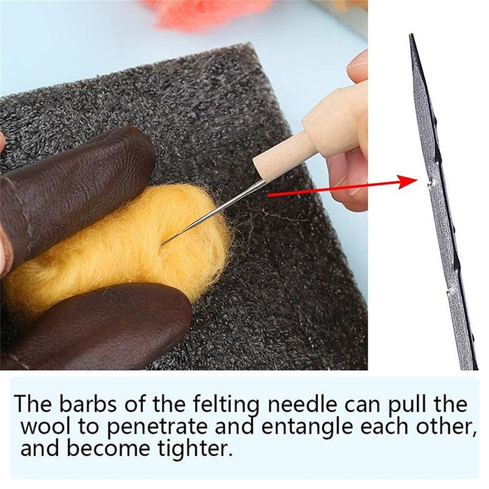60PCS 79/80/85MM Felting Needles DIY Hand Wool PIN Felt Tools Kits Embroidery
