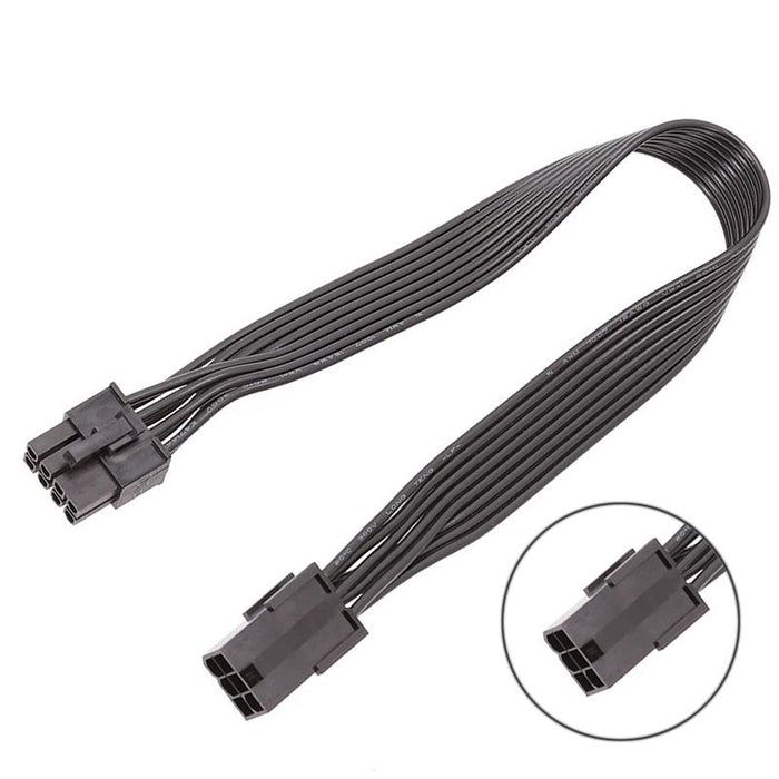 8 PIN Male to 6 PIN Female PCIE extension Cable Converter for GPU Video Card