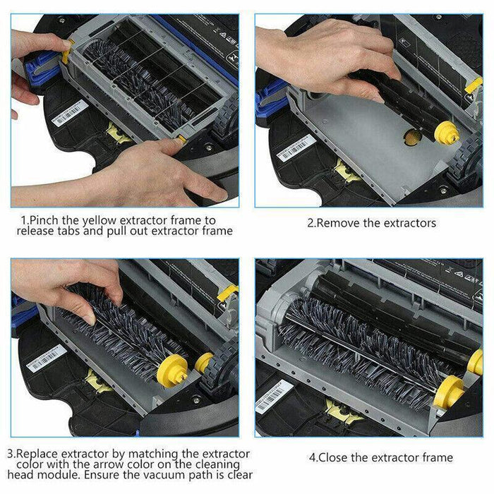 14 Pcs Parts Cleaner Compatible With iRobot Roomba 600 Series 620 630 Replacement