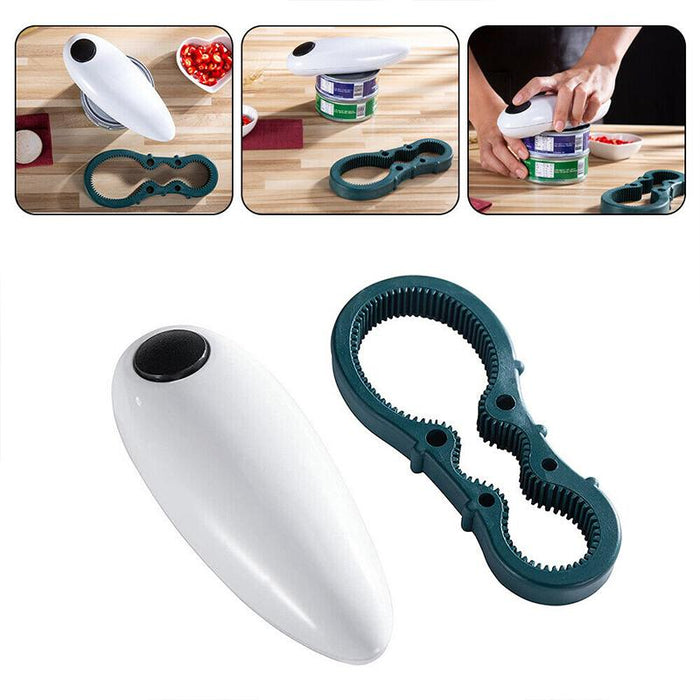 Touch Automatic Can Opener Electric Can Opener Jar Lid Opener Restaurant Home