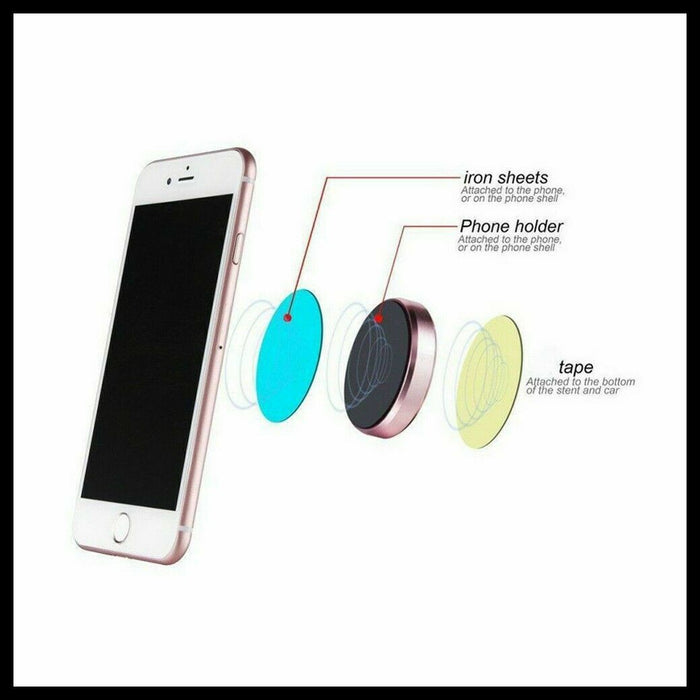 Universal Magnetic Magnet Dashboard Mobile Phone Holder Dash Car Mount Stand