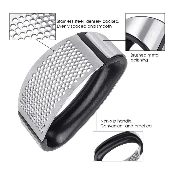 Stainless steel garlic masher Press Crusher Squeezer Masher Kitchen gadget