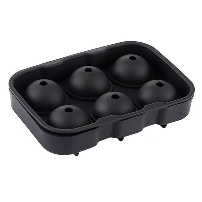 4/6 Large Ball Maker Whiskey Mould Big Mold Sphere Round Silicone Ice Cube Tray
