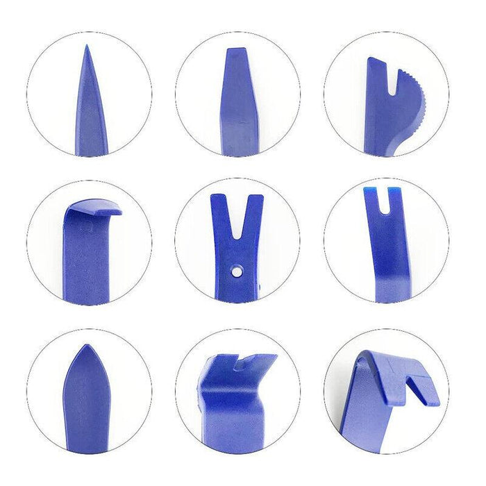 Car Trim Removal Tool Auto Hand Tools Pry Bar Dash Panel Door Interior Kit 12PCS