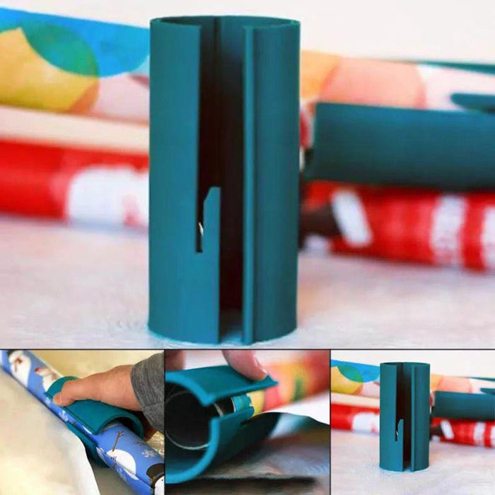 3X Sliding Wrapping Paper Cutter Craft Seconds Wrap Paper Christmas Cut Tools