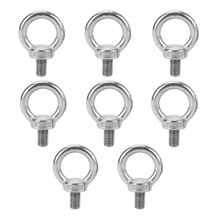 8x Eye Bolt Channel Nut Tie Down Kit Fit Rhino Rack Platform Roof Rack Fastener