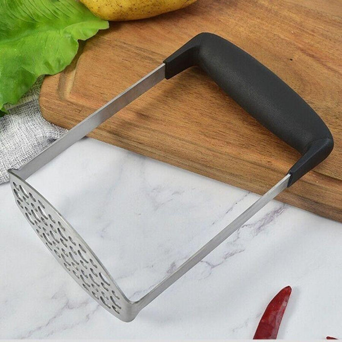 Potato Masher Vegetable Tool Stainless Steel Heat Kitchen Resistant Press Ricer