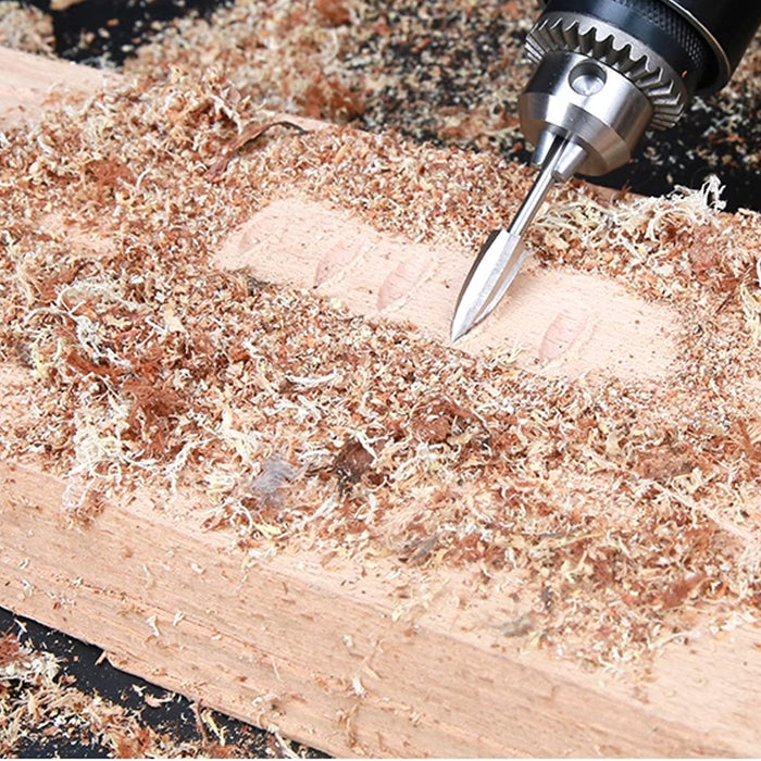 5-Piece High-Speed Wood Carving Drill Bits for Dremel Rotary Tools