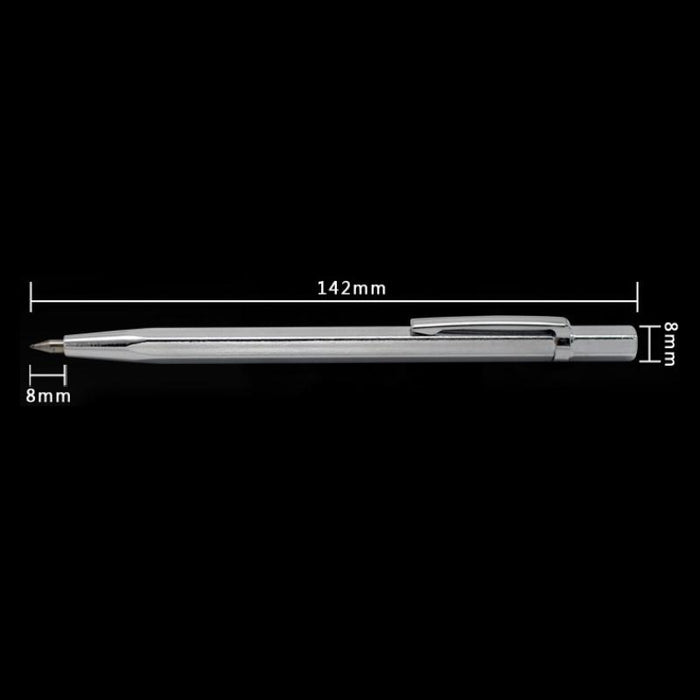 2PCS Tungsten Carbide Scribing Pen - Tip Steel Scriber Scribe Mark Marker Metal