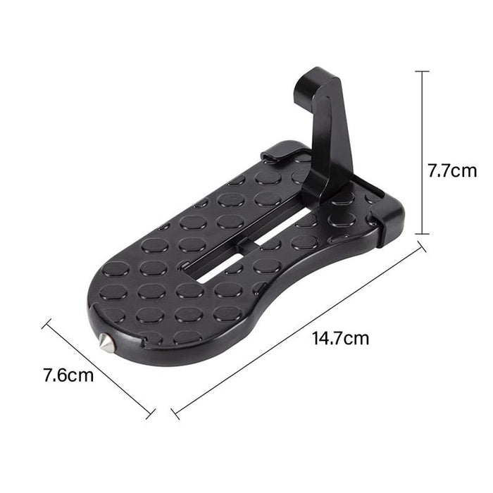 2xVehicle Access Roof Of Car Door Step Doorstep Rooftop Latch Pedal Hook Folding