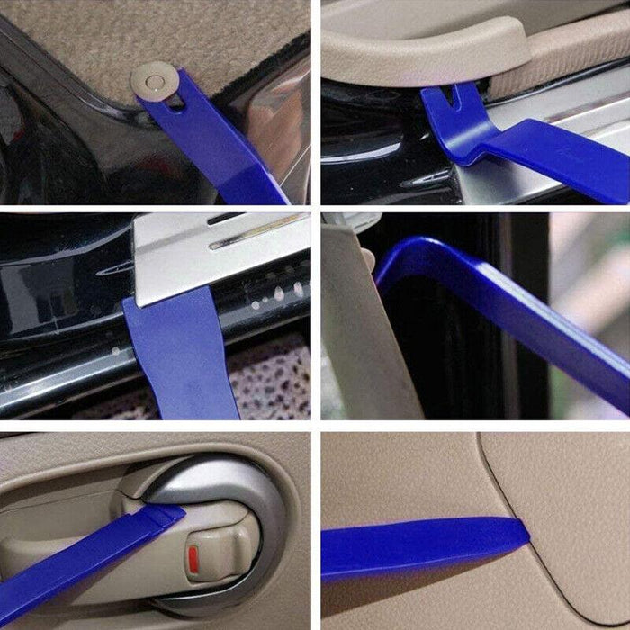 Car Trim Removal Tool Auto Hand Tools Pry Bar Dash Panel Door Interior Kit 12PCS