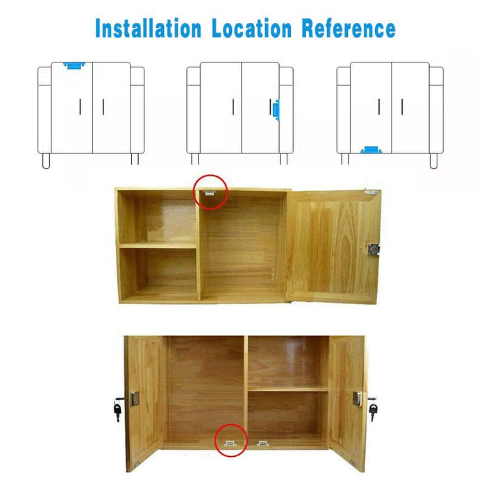 48pcs LARGE MAGNETIC CATCH Heavy Duty Cupboard Cabinet Door STRONG Magnet Latch