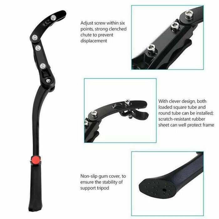Cycle Stand Bicycle Kickstand Mountain Bike Single Support Foot Single Side