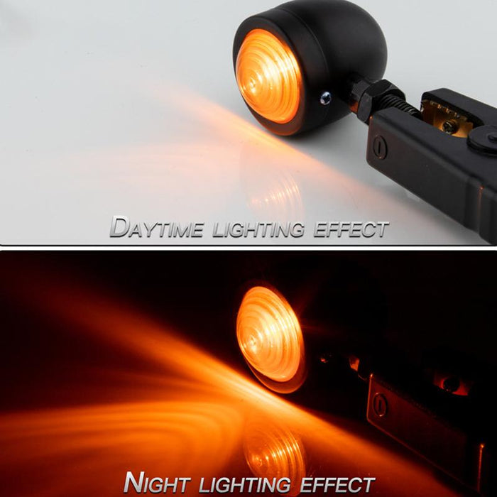 2x 12V Motorcycle Bike Bulb Amber Front & Back Turn Signal Indicator Light