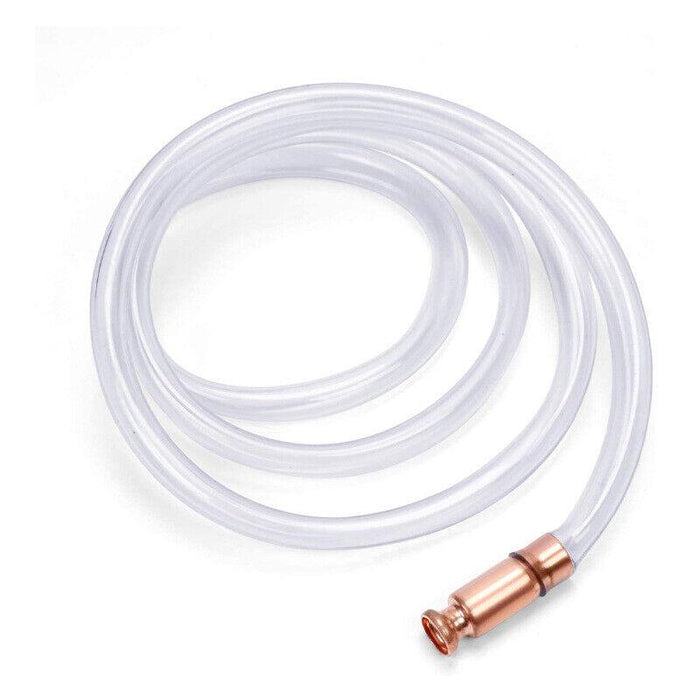 1.8M Gas Siphon Jiggler Hose Pump Copper Attachment Self Priming Liquid Gas Pump