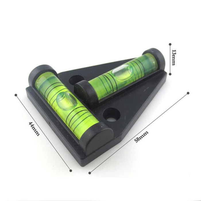 Spirit Level Bubble Leveler T-Type Caravan RV Camper Trailer Boat Levelling