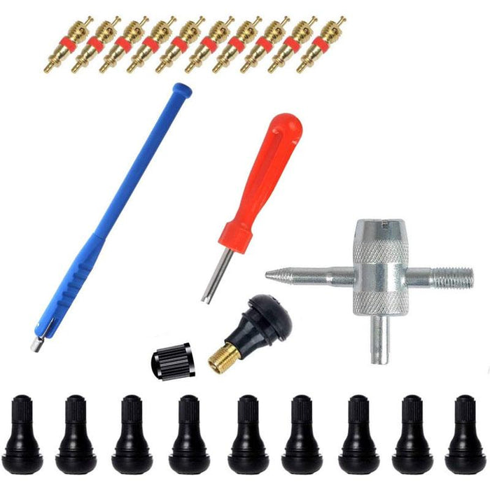 43PCS Car Tyre Valve Tool Remover Tire Repair Installer
