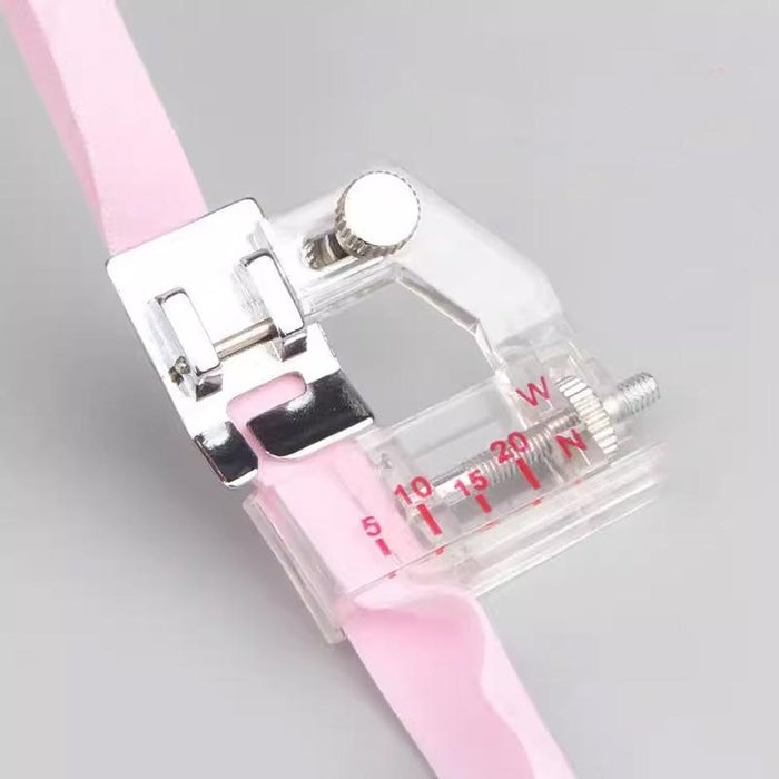 DIY Bias Binding Tape Maker Kits Quilting Binder Fabric Sewing Foot Tool Set