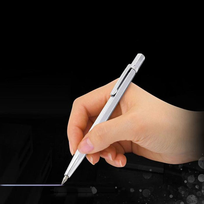 2PCS Tungsten Carbide Scribing Pen - Tip Steel Scriber Scribe Mark Marker Metal