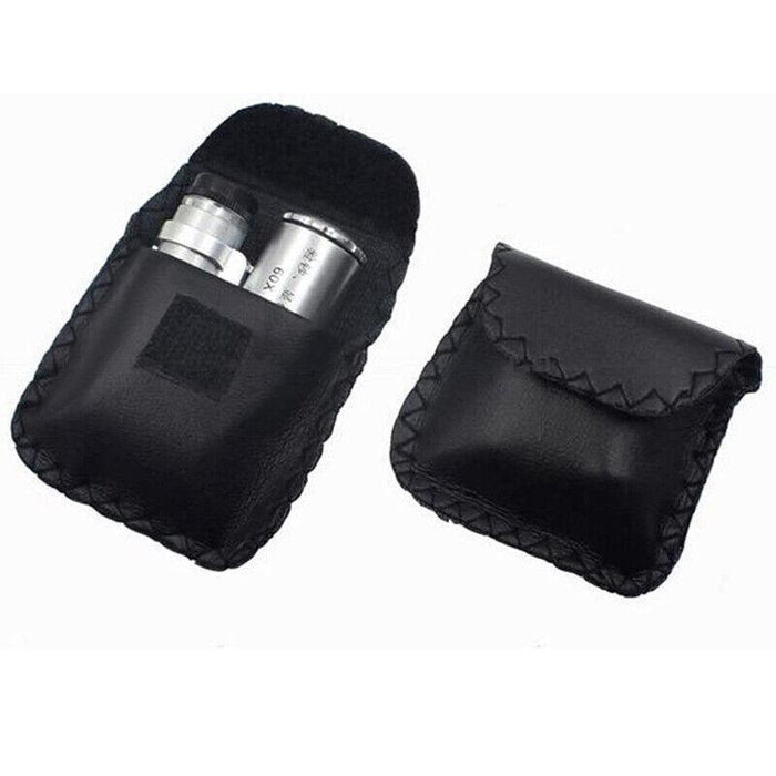 60X Zoom Pocket Magnifying Glass with LED Light