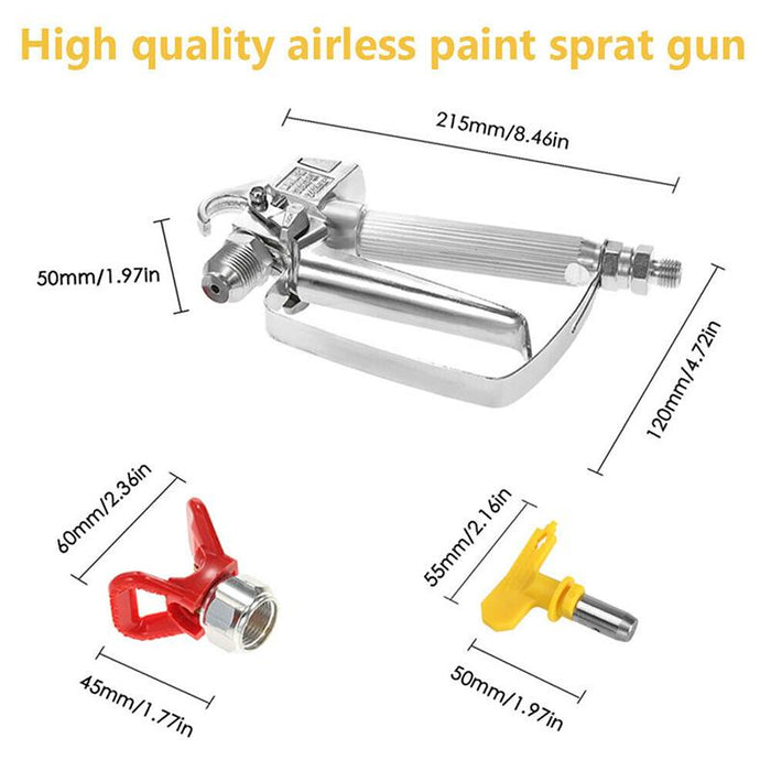 3600 PSI Airless Spray Gun Paint Sprayer Painting W Tip Guard Fits Titan Wagner