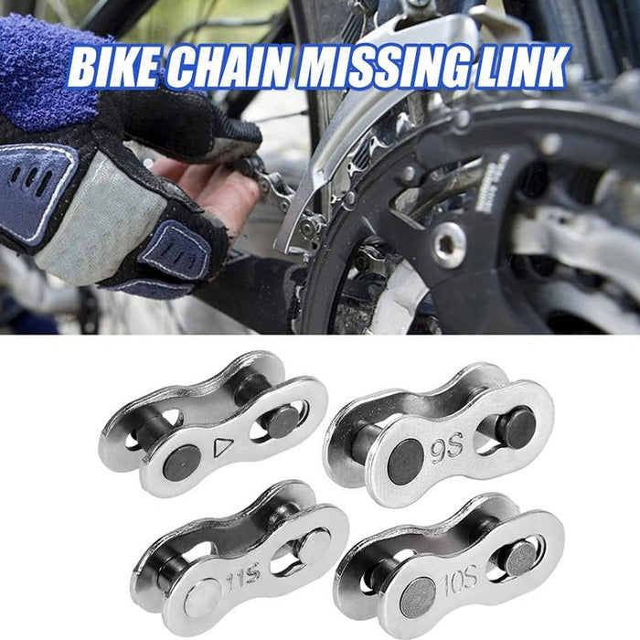 6/7/8/ Speed Bike Chain Connector 5 Pairs With Simple Tool Silver