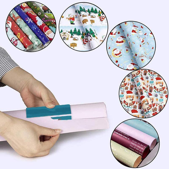 3X Sliding Wrapping Paper Cutter Craft Seconds Wrap Paper Christmas Cut Tools
