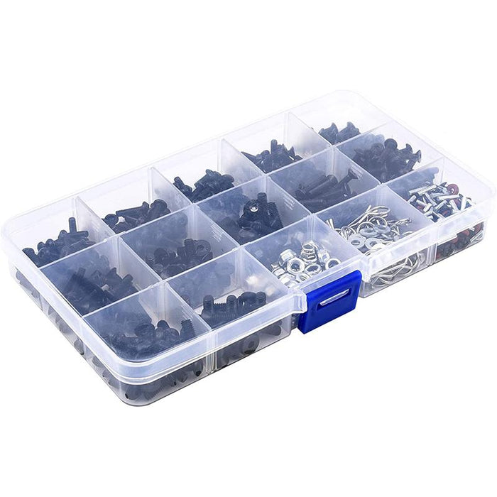 500PCS/Set RC Screws Box Repair Tool Kit for 1/10 HSP RC Car