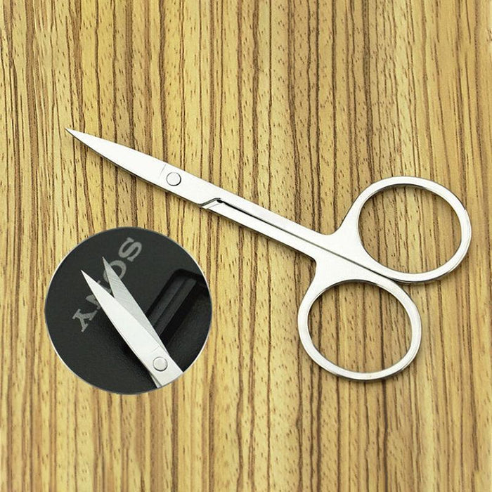 12pcs Stainless Steel Manicure Pedicure Tools Kits Ear Pick Nail Clippers Set