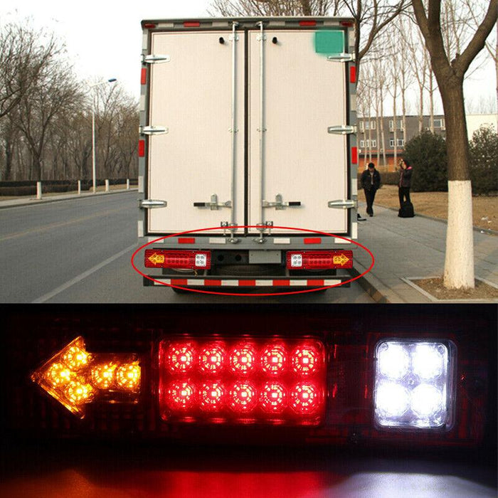 Reverse Lights Upgrade 12V LED Trailer Tail Light Kit for Enhanced Safety