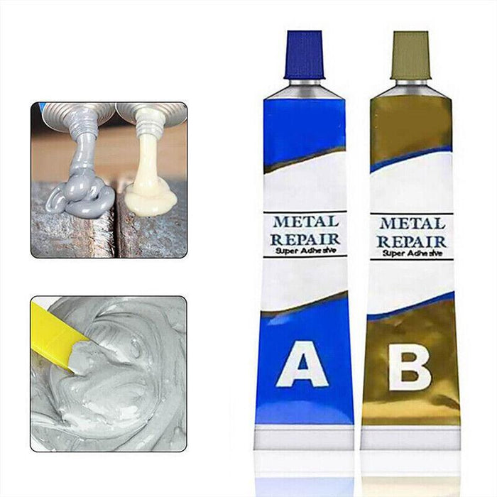Industrial HEAT Resistance Cold Weld Auto Metal Repair Paste Adhesive Gel