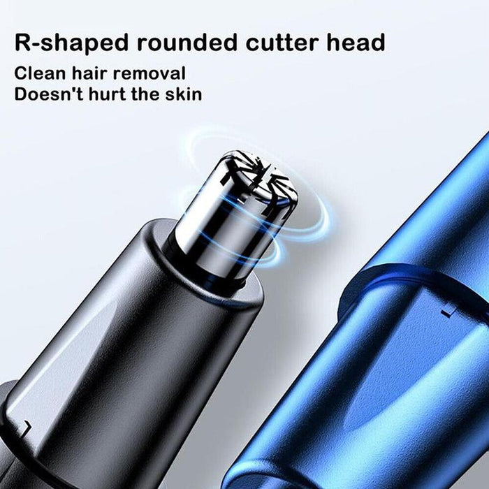 Men Electric Ear Beard Nose Hair Trimmer Eyebrow Mustache Remover Shaver