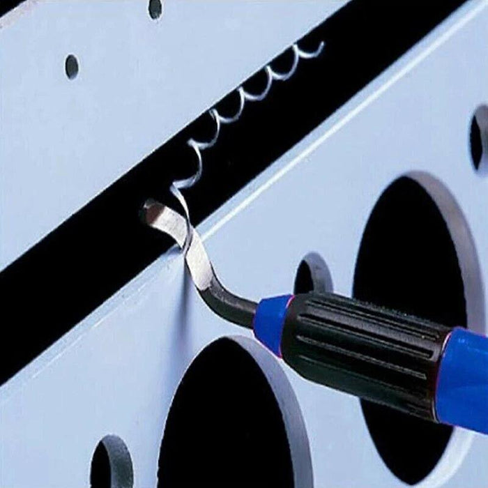 16pcs Rotary Deburr Blades Set For Wood And Steel