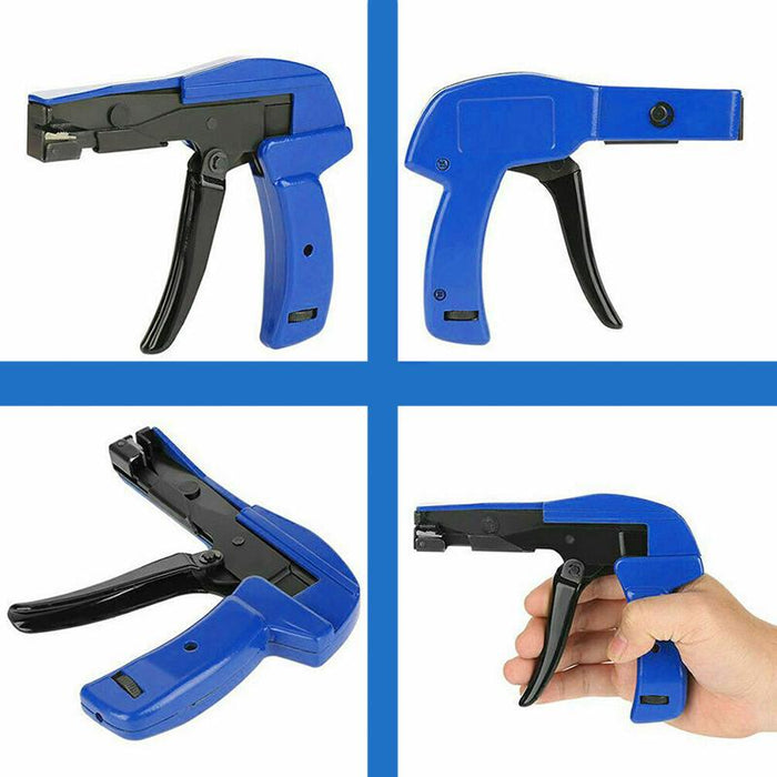 Heavy Duty Cable Tie Gun Automatic Tension Cut Off Width 2.4mm to 4.8mm