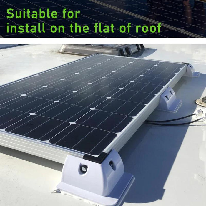 Solar Panel Corner Mounting Brackets Kit 7PCS Caravan Boat RV Vehicle Roof Mount