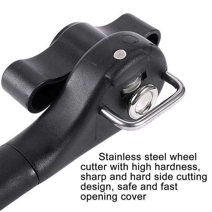 Side Stainless Steel Manual Smooth Edge Professional Can Opener Safe Cut Lid Tin