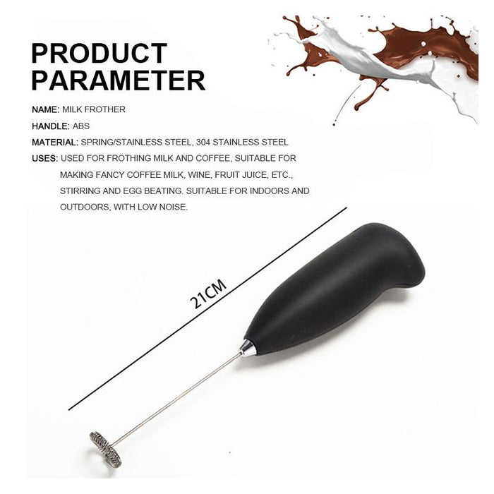 Mini Milk Frother Electric Egg Beater Whisk Mixer Coffee Foamer Tool Kitchen