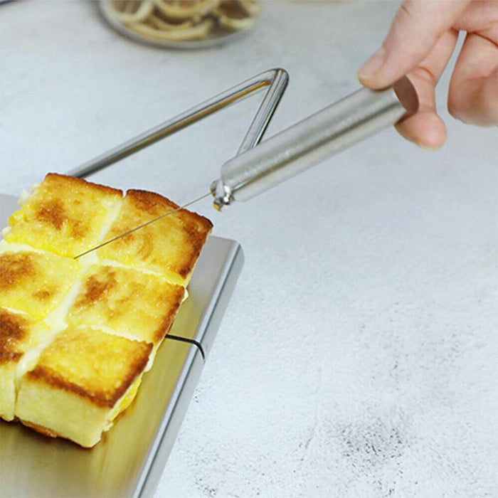 Cheese Slicer Blade Wire Cutter Cake Board Butter Slicer Tool Stainless Steel