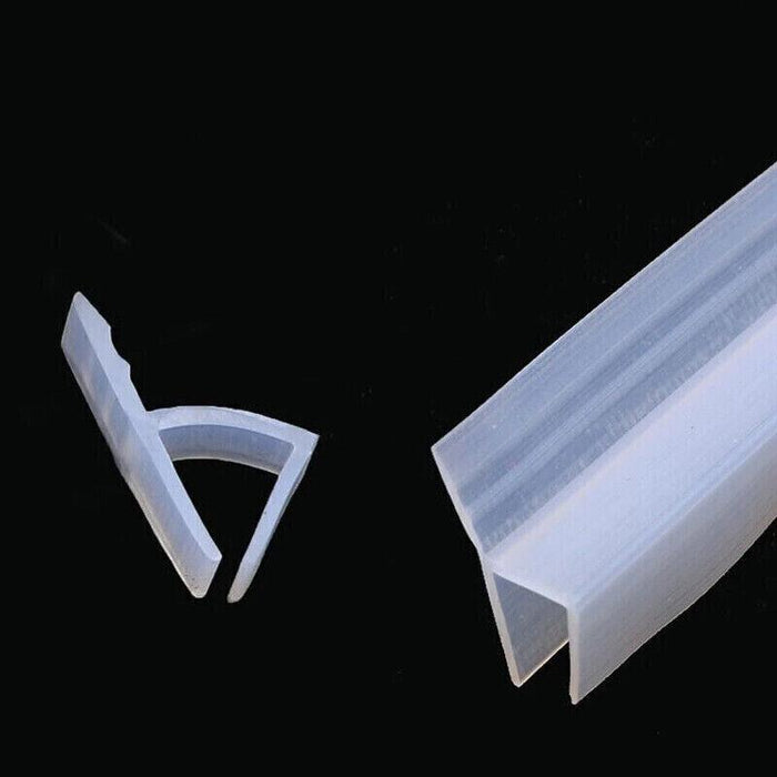 2M 6mm Seal Strip Screen Door Bathroom Shower Water Silicone H Shape