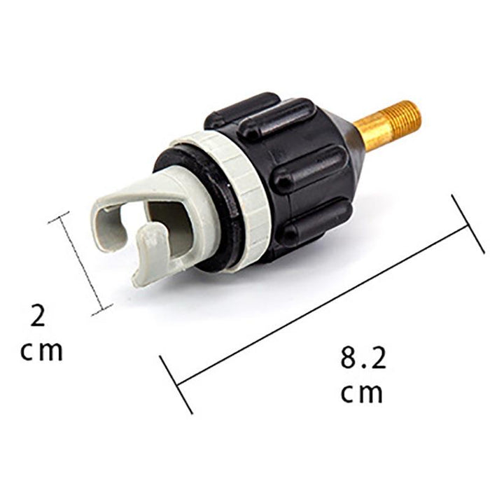 Sup Pump Air Valve Adapter For Inflatable Kayak Boat Stand Up Paddle  Board
