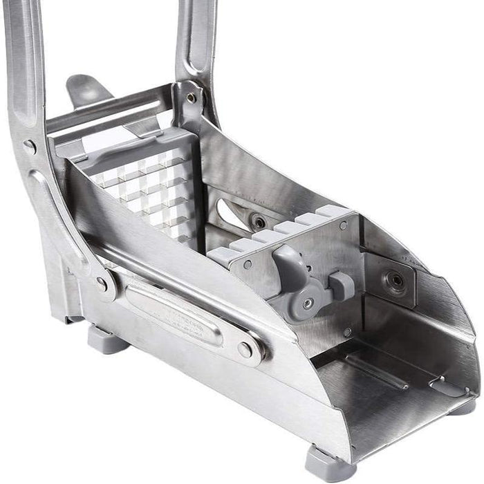 Stainless Steel French Fry Cutter Potato Vegetable Slicer Chopper Dicer 2 Blade