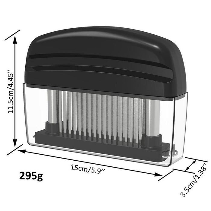 48-Blade Stainless Steel Meat Beef Tenderizer Jaccard Steak Chicken Pouch Hole