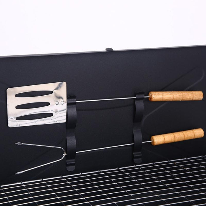 Foldable Outdoor BBQ Barbecue Grill Set Charcoal Kebab Picnic Camping Sets
