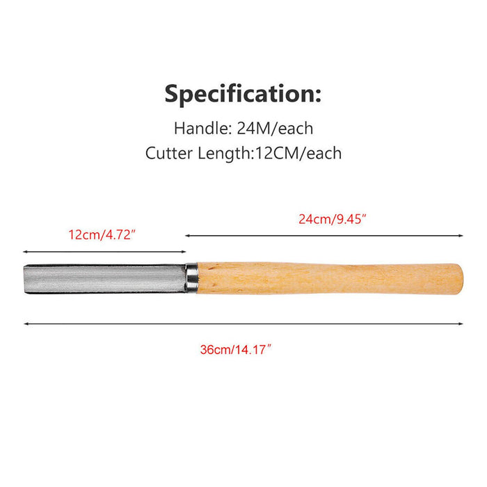 8pc Heavy Duty HSS Wood Lathe Chisel Set Turning Wood Tool Carving Gouge Durable
