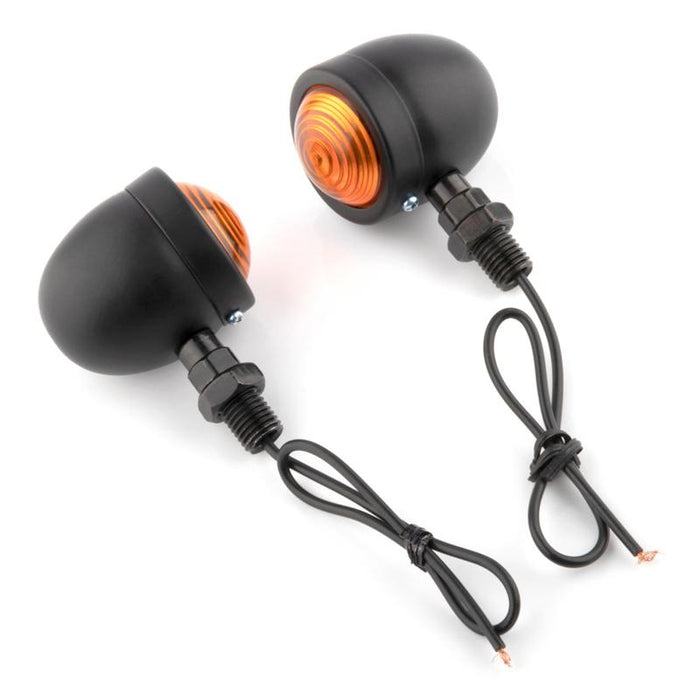 2x 12V Motorcycle Bike Bulb Amber Front & Back Turn Signal Indicator Light