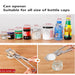 Efficient and Adjustable Stainless Steel Jar Opener